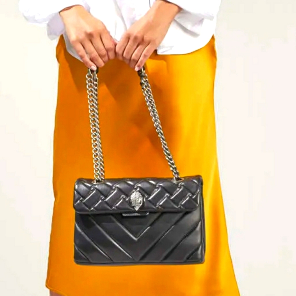 NWT KURT GEIGER LONDON LONG BAG KESINGTON